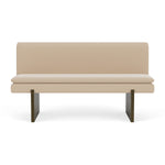 Form Cream Fabric / Dark Walnut