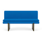 Mark Cobalt Blue Weave / Dark Walnut