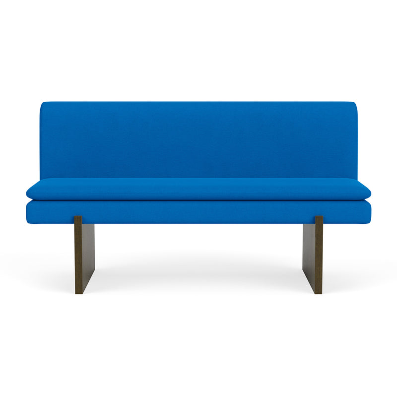 Mark Cobalt Blue Weave / Dark Walnut