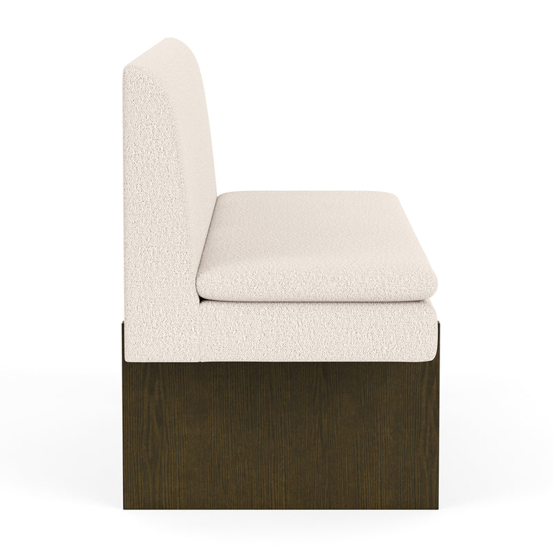 Maya Cream Boucle / Dark Walnut