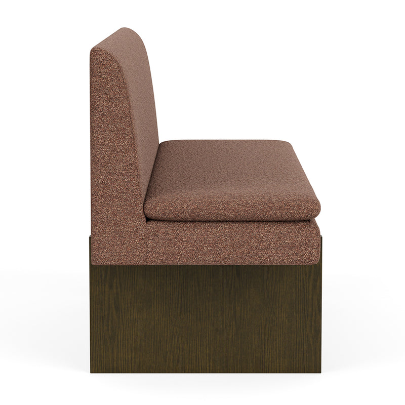 Pebble Rust Boucle / Dark Walnut