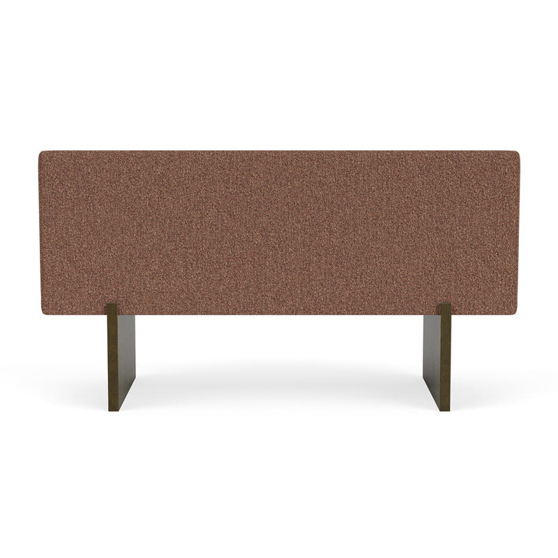 Pebble Rust Boucle / Dark Walnut