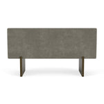 Planet Grey Green Fabric / Dark Walnut