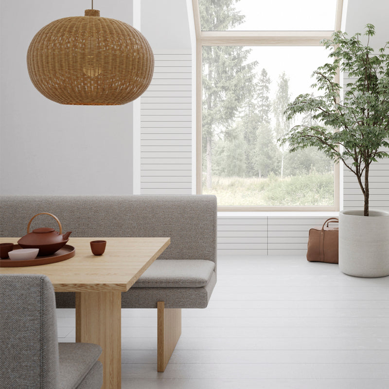 Agnes Brown Textured Weave / Oak