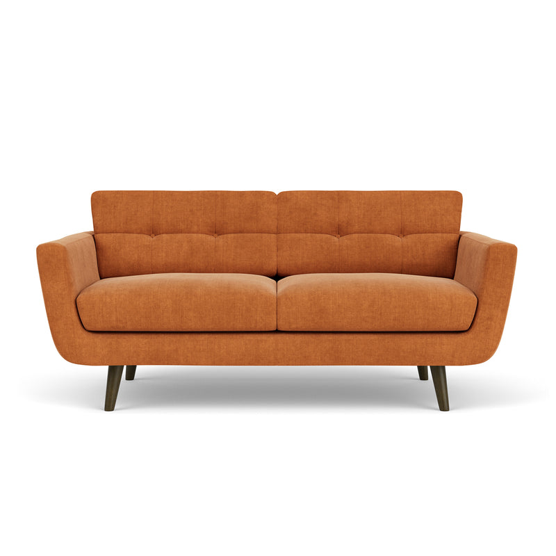 Danny Amber Textured Weave / Dark Walnut