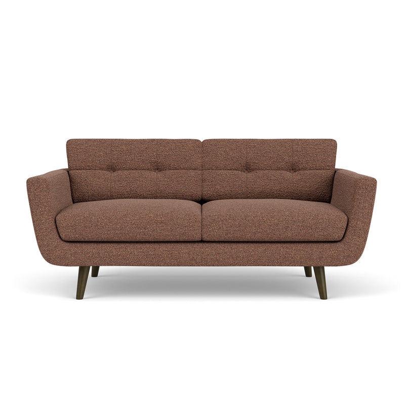 Pebble Rust Boucle / Dark Walnut