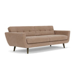 Aulla Caramel Textured Weave / Dark Walnut