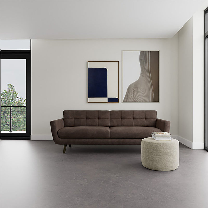 Aulla Cacao Textured Weave / Dark Walnut