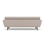 Fabio Stone Fabric / Dark Walnut