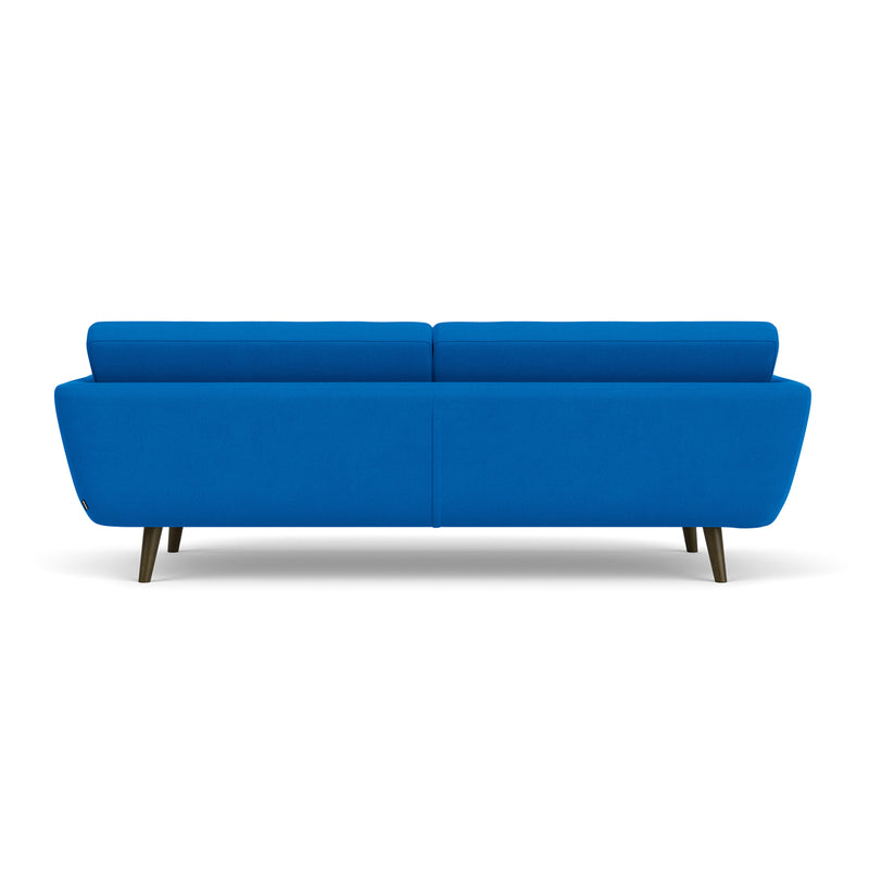 Mark Cobalt Blue Weave / Dark Walnut