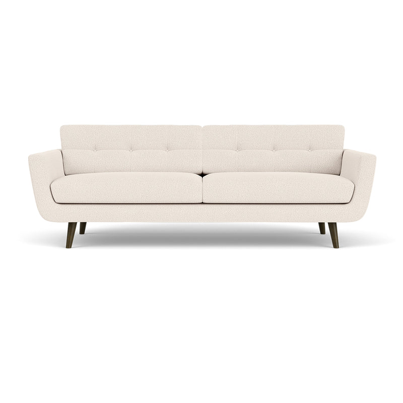 Maya Cream Boucle / Dark Walnut