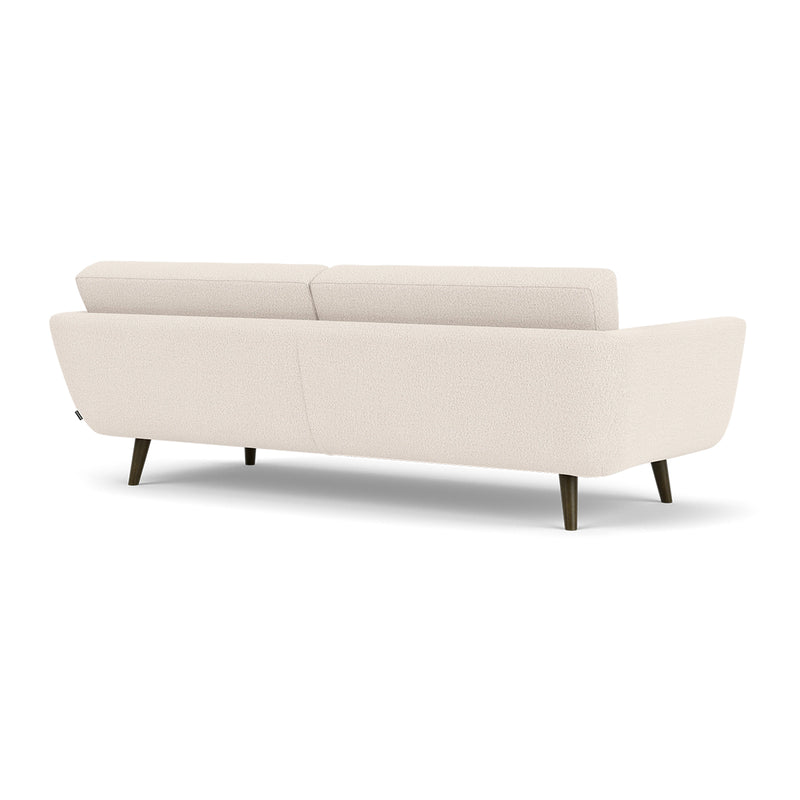 Maya Cream Boucle / Dark Walnut