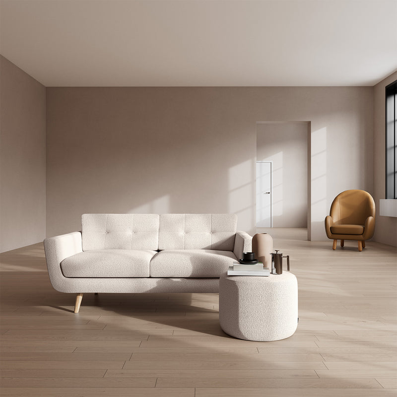 Maya Cream Boucle / Oak