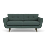 Form Blue Grey Fabric / Dark Walnut
