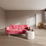Firenze Bubblegum Fabric / Oak