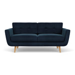 Lux Navy Velvet / Oak