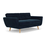 Lux Navy Velvet / Oak