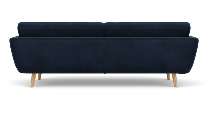 Lux Navy Velvet / Oak