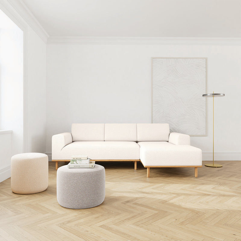 Maya Cream Boucle / Oak