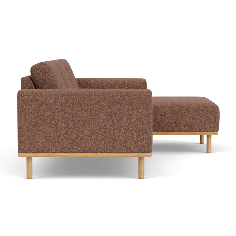 Pebble Rust Boucle / Oak