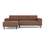 Pebble Rust Boucle / Dark Walnut