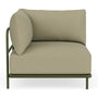 Vincent Outdoor Corner Modular Sofa - Clary Sage Green