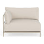 Vincent Outdoor 1 Seater Left Modular Sofa - Sandshell