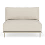 Vincent Outdoor 1 Seater Modular Sofa - Sandshell