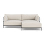 Vincent Outdoor 3 Seater Right Chaise Modular Sofa - Martinique