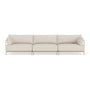 Vincent Outdoor 3.5 Seater Modular Sofa - Sandshell