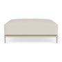 Vincent Outdoor Footstool - Sandshell