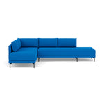 Vivica Fabric Left Sofa Bed (Cobalt Blue)