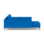 Vivica Fabric Left Sofa Bed (Cobalt Blue)