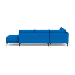 Vivica Fabric Left Sofa Bed (Cobalt Blue)