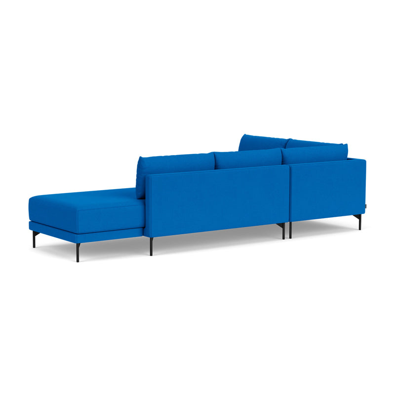 Vivica Fabric Left Sofa Bed (Cobalt Blue)