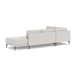 Vivica Fabric Left Sofa Bed (Cool Grey Weave)