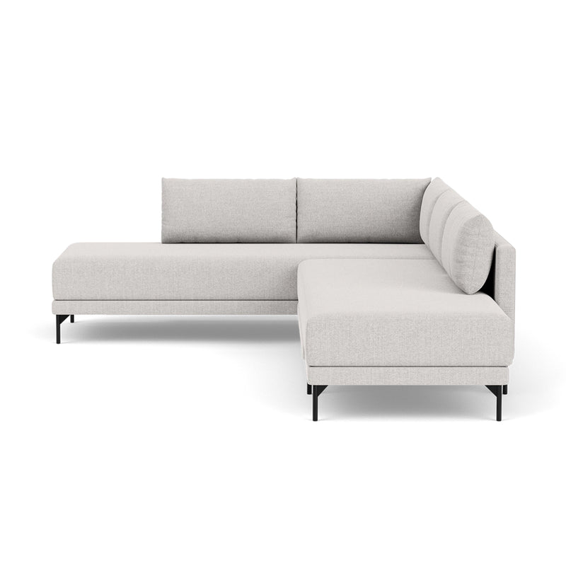 Vivica Fabric Left Sofa Bed (Cool Grey Weave)