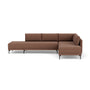 Vivica Right Sofa Bed - Pebble Rust Boucle