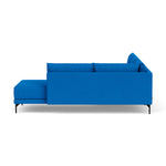 Vivica Fabric Right Sofa Bed (Cobalt Blue)