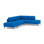 Vivica Fabric Right Sofa Bed (Cobalt Blue)