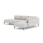 Vivica Fabric Right Sofa Bed (Cool Grey Weave)