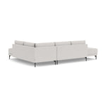 Vivica Fabric Right Sofa Bed (Cool Grey Weave)