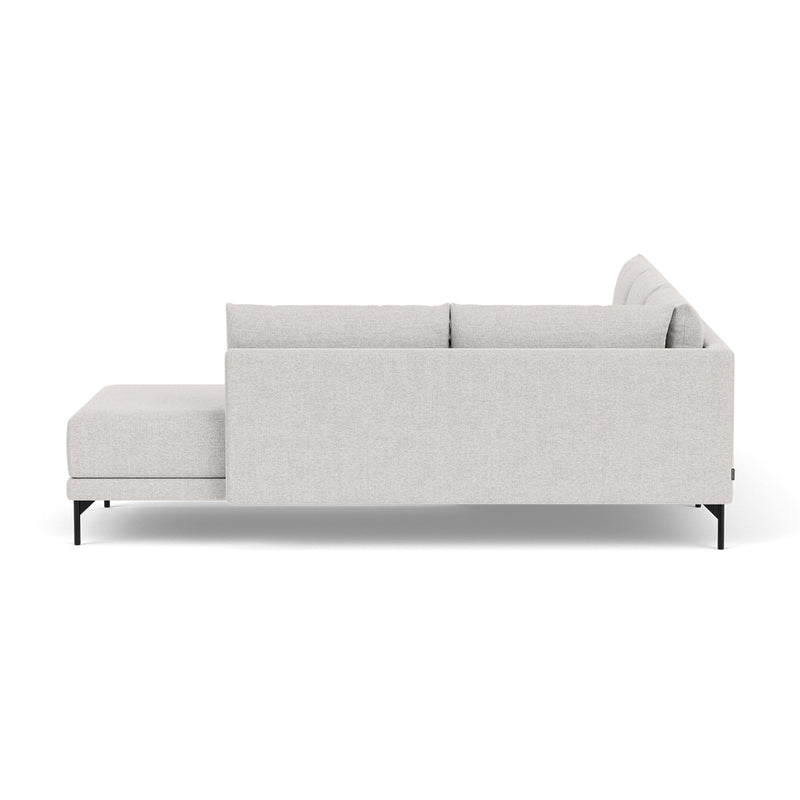 Vivica Fabric Right Sofa Bed (Cool Grey Weave)