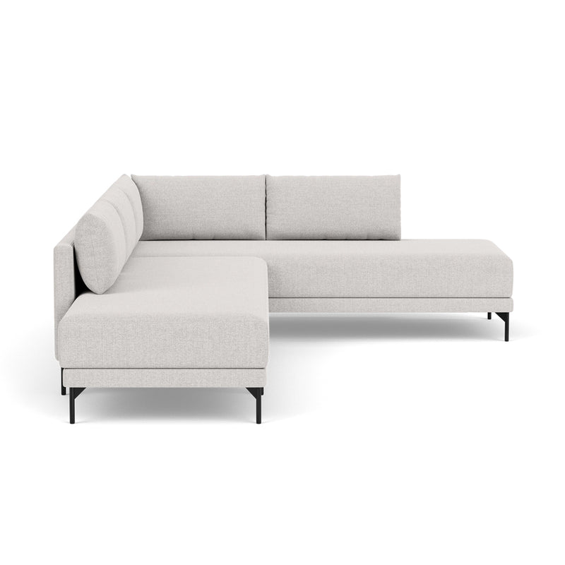 Vivica Fabric Right Sofa Bed (Cool Grey Weave)