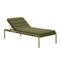 Dune Outdoor Sun Lounger - Olive / Olive Boucle