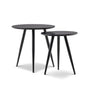Komma Nested Side Tables - Black