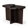 Brutalist Side Table - Rose Brown