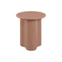 Artie Wave Side Table - Terracotta