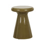 Seville Podium Large Side Table - Olive