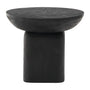 Ovak Side Table - Black / 50cm